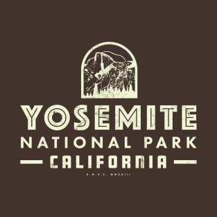 Yosemite National Park - Half Dome (Tan) T-Shirt