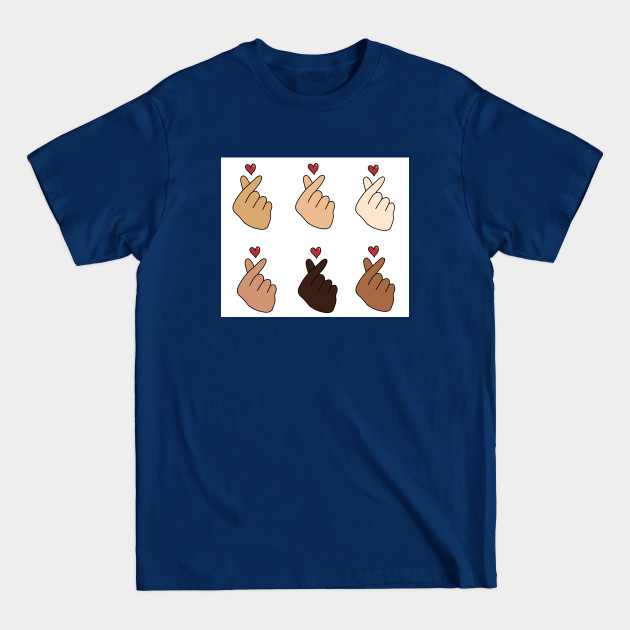 Discover Bold Hearts in Diverse Skin Tones - Diversity - T-Shirt