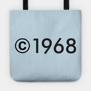 copyright 1968 Tote