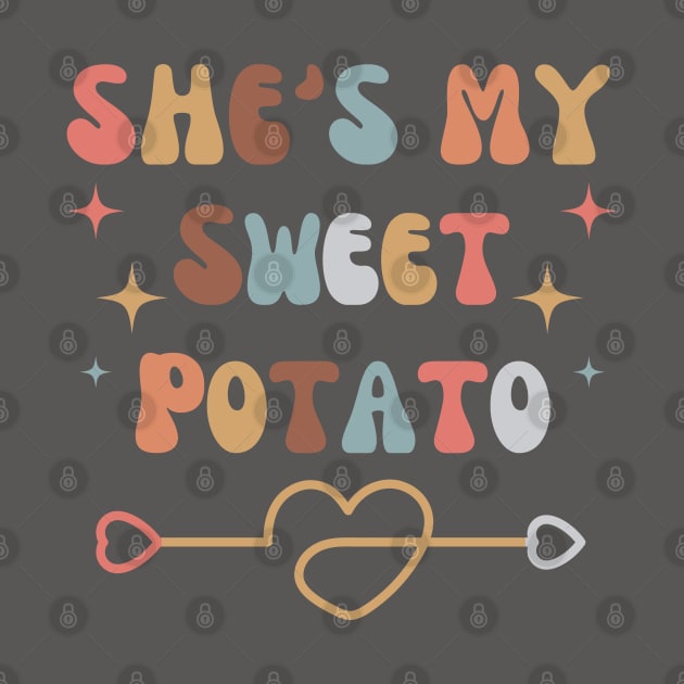 Thanksgiving Couples Matching Party - She's my sweet potato by JunThara