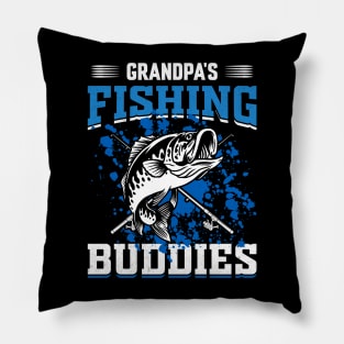 Grandpa Fishing Buddy Gift, Gift For Grandpa, Grandpa Fishing Gift, Fishing Buddy, Father'S Day Gift, Fishing Papa Gift, Grandpa Fisherman Pillow