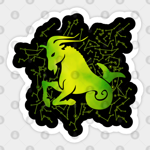 Capricorn Zodiac Sign Earth Element Capricorn Sticker Teepublic With this believes, capricorn elements is continue searching for different ways. capricorn zodiac sign earth element