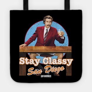 Anchorman Stay Classy San Diego Tote