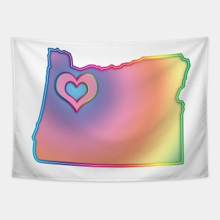 Portland Oregon Pride Tapestry