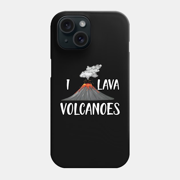 Volcano - I lava volcanoes w Phone Case by KC Happy Shop