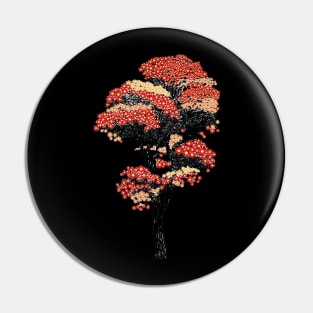 Japanese autumn tree Pin