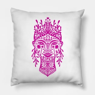 Henna woman 2 Pillow