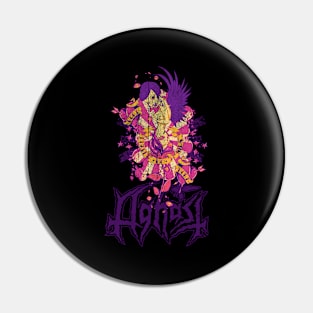 Aghast Hardcore Pin