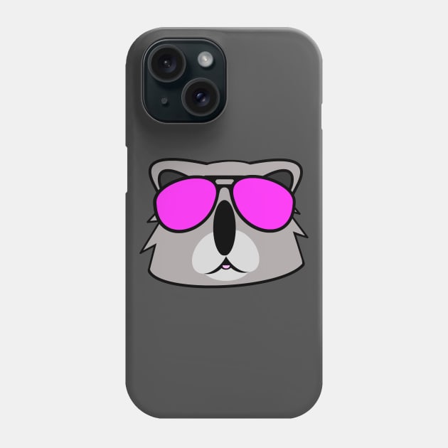 Kasual Koala Phone Case by flimflamsam