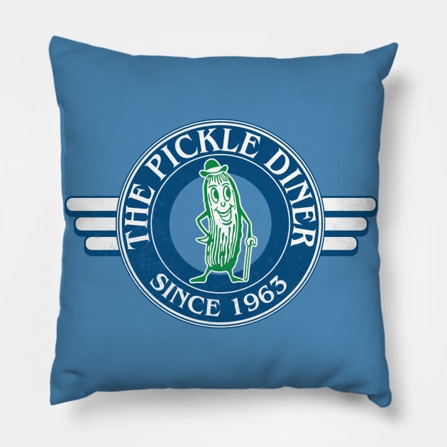 The Pickle Diner Pillow by Cabin_13