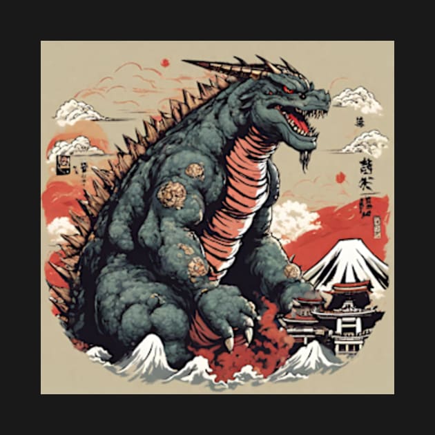 Godzilla by cloudviewv2