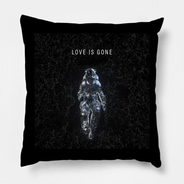 Love is gone love is gone Pillow by Pride Merch