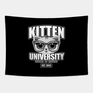 Kitten University - Grey Tapestry