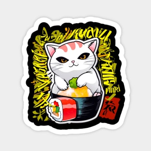 Sushi cat Magnet