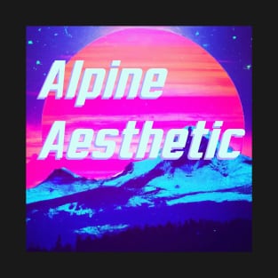 Alpine Aesthetic logo design` T-Shirt