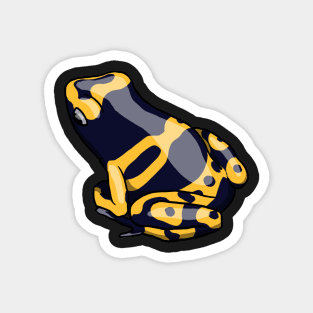 Yellow Dart Frog Magnet