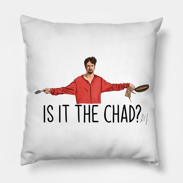 Tom Green: Is It The Chad? Pillow by 51Deesigns