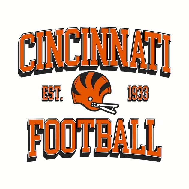 Cincinnati Football by mbloomstine