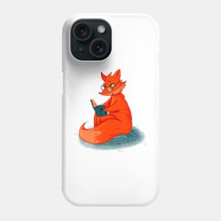 Foxy reading Phone Case