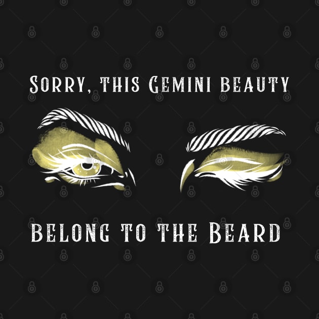 Gemini Beauty and the Beard by Ink by Evanliy