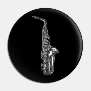 Saxophone Pin