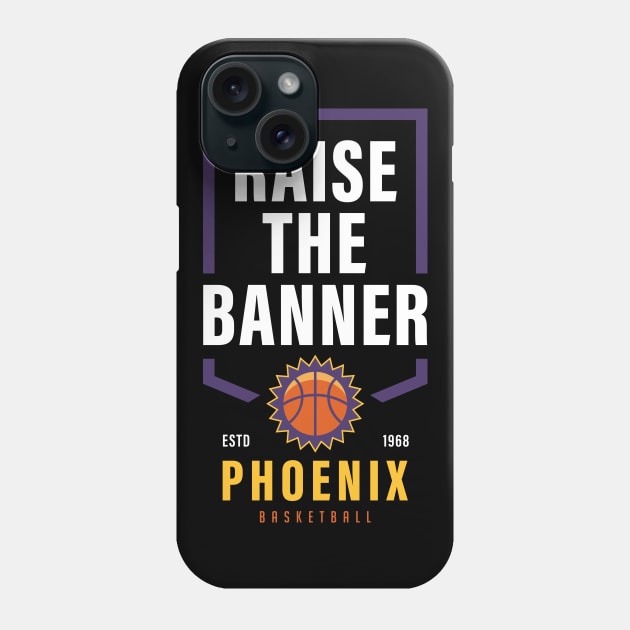 Phoenix Suns Championship Banner Playoffs Phone Case by BooTeeQue