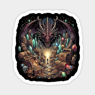 Dungeons and Dragons Realistic Dragon Magnet