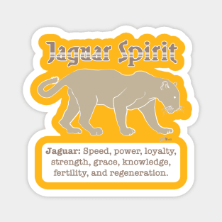 Spirit Animal-Jaguar Magnet