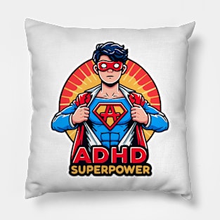 ADHD Superpower Pillow