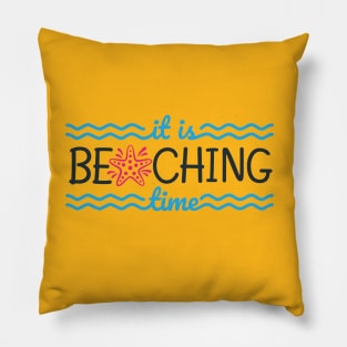 Beaching Time Pillow