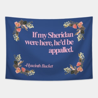 Hyacinth Quotes Tapestry