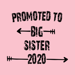 PROMOTED TO BIG SISTER 2020 T-Shirt