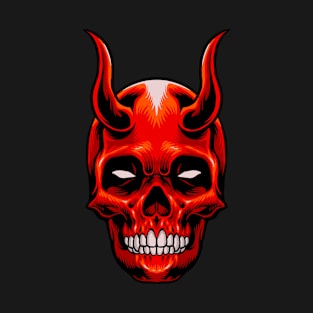 halloween character demon head T-Shirt