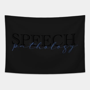 Speech Pathology - blue Tapestry