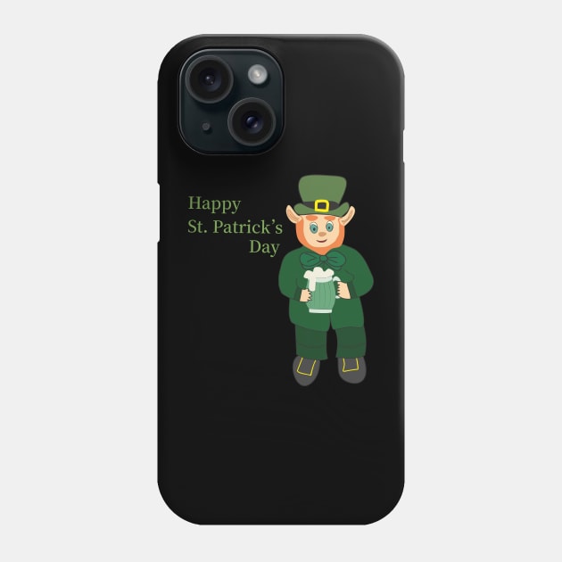 Happy St. Patrick's day Phone Case by Alekvik