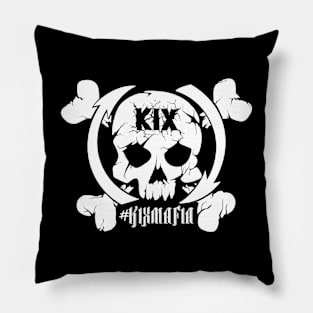 KIX Skull Pillow