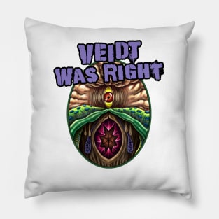 Veidt Was Right (Alt Print) Pillow