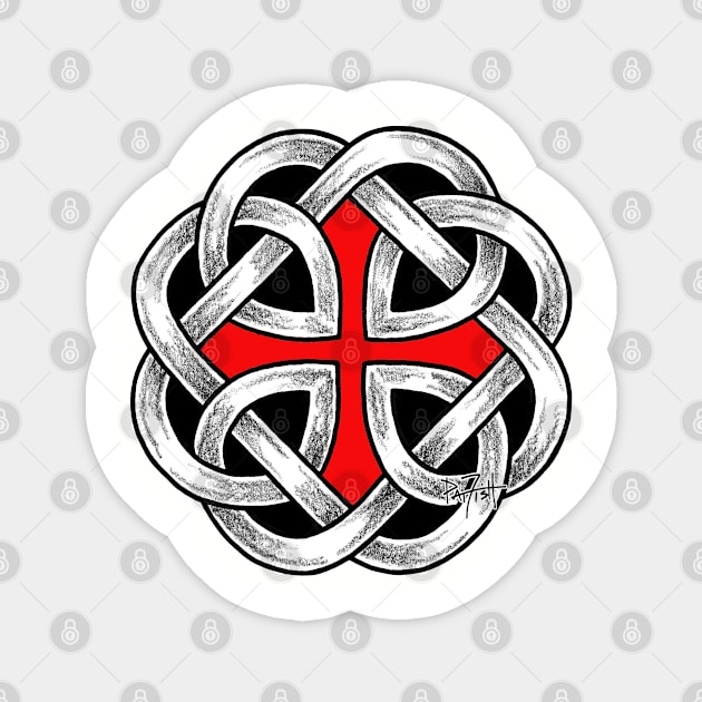 Father Knot Celtic Circle Magnet by patfish