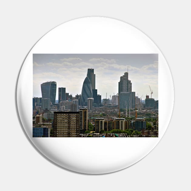 London Skyline Cityscape England Pin by AndyEvansPhotos