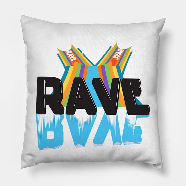 Rave Pillow by Dojaja