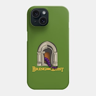 Quest Unveiled: Medieval Dragon Entrance Phone Case