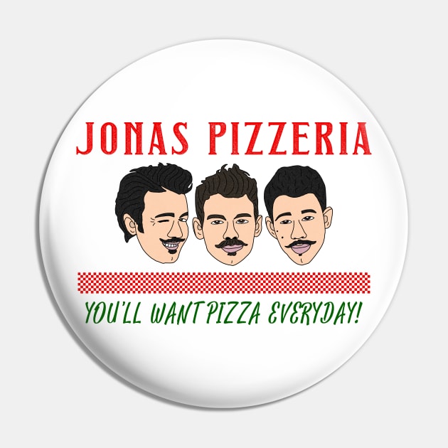 Jonas Pizzeria Pin by PlanetWeirdPod