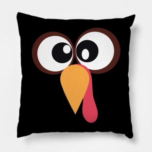 turkey face Pillow