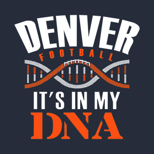 Denver Pro Football DNA Strand Fan T-Shirt