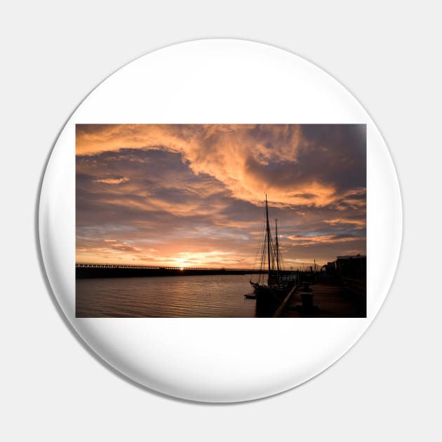 October Sunrise Pin by Violaman