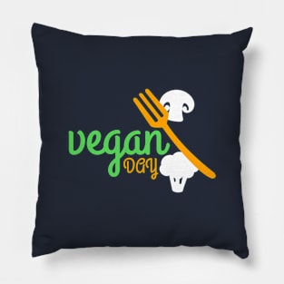 It's Vegan Day! Pillow