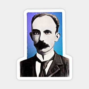 Cuban Poet José Martí illustration Magnet