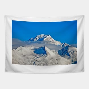 Mont Blanc from Les Arcs French Alps France Tapestry