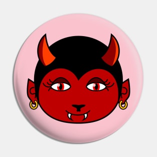 Kawaii Hellcat Pin