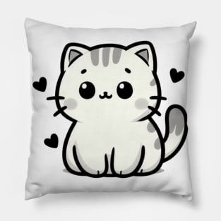 This Cat is Adorable! (Hug This Kitten) Pillow